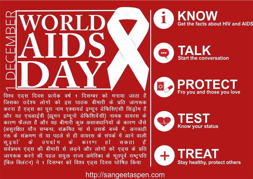 World AIDS Day 2020 : आज है  वर्ल्ड एड्स डे, इसके शुरुआती लक्षण और बचाव के तरिके