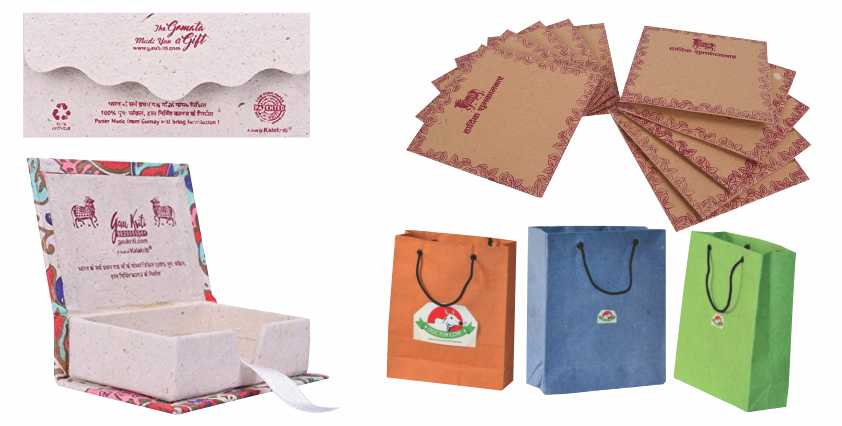 Cow Dung paper products