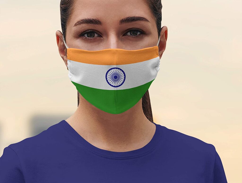 Independence Day 2020  : Controversy over flag mask