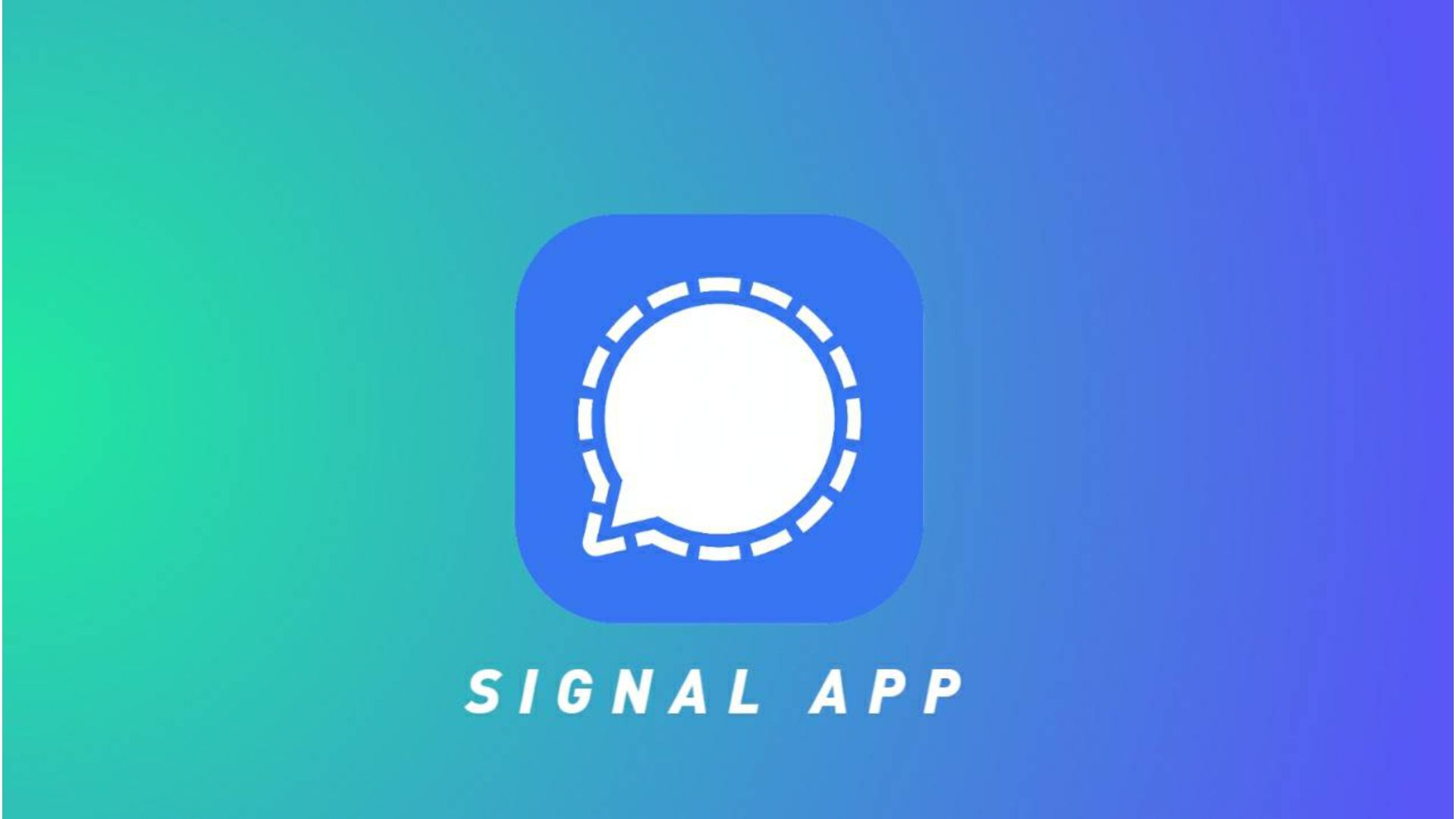 How to use the signal app