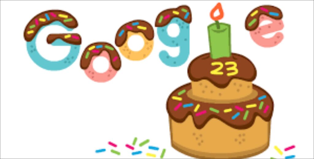 Google 23rd Birthday: Google is celebrating its 23rd birthday today