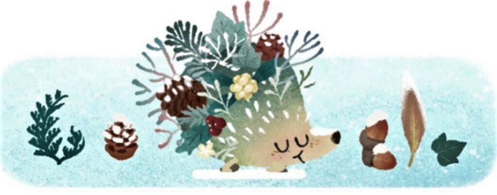 Winter Season 2021 Google Doodle | Winter Season