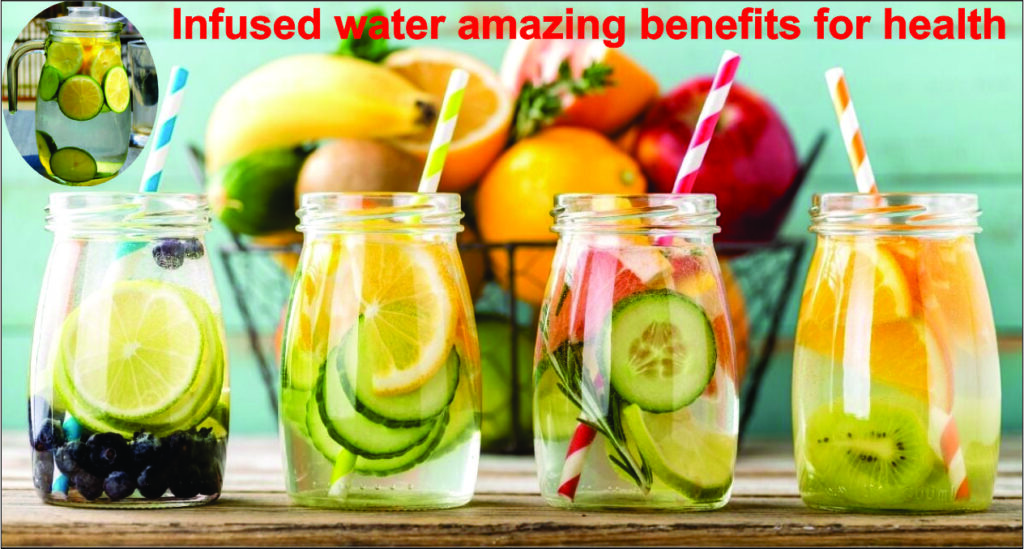 Infused water amazing benefits for health