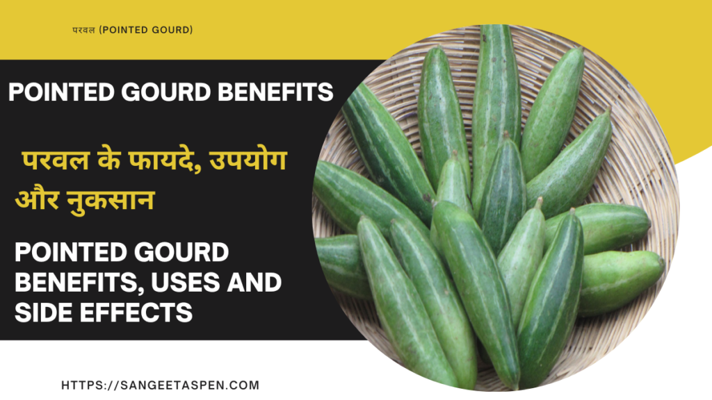 Pointed Gourd Benefits, Uses and side effects