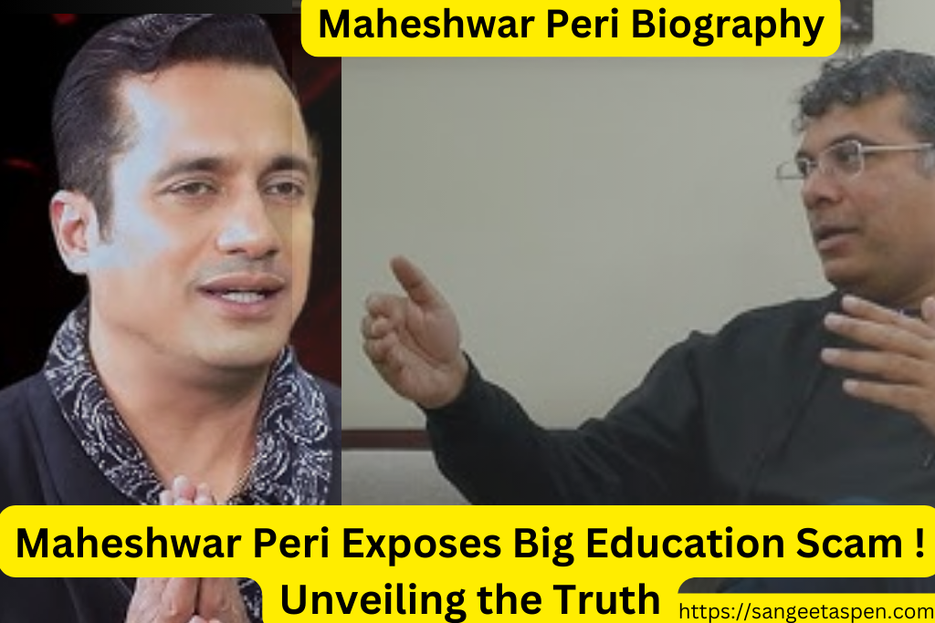 Maheshwar Peri Exposes Big Education Scam ! Unveiling the Truth